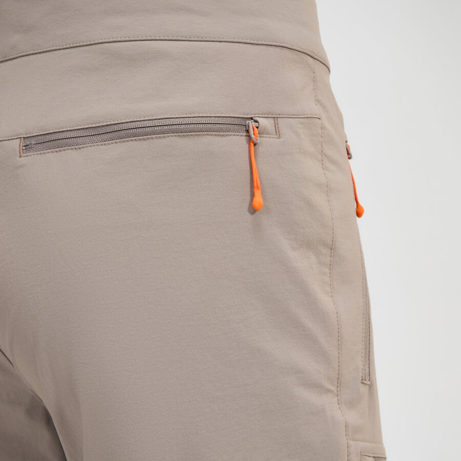 los hombres del sendero-explorer zip pant - natural berghaus