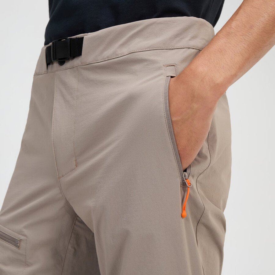 los hombres del sendero-explorer zip pant - natural berghaus