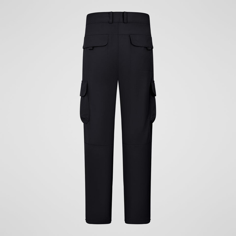 los hombres cotidianas de la carga pantalón negro berghaus