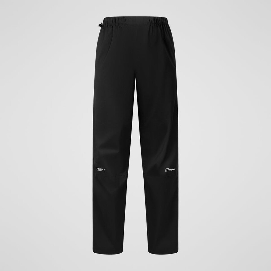 los hombres pertex shield pacsmart pantalón negro berghaus