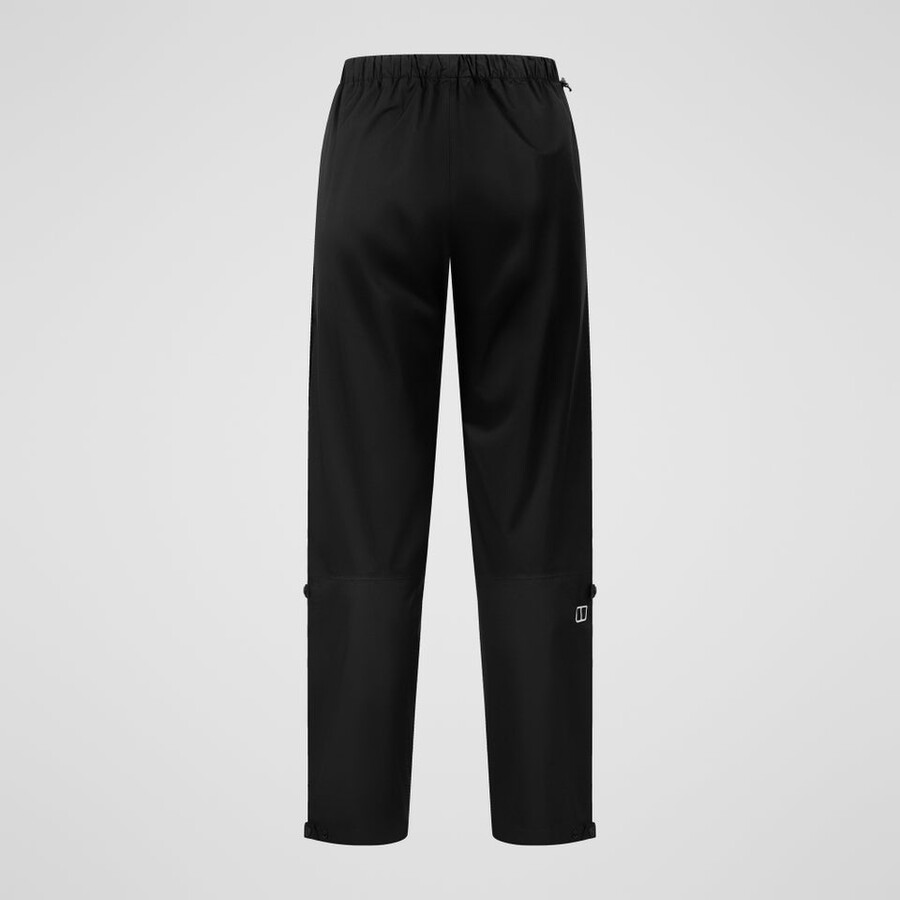 los hombres pertex shield pacsmart pantalón negro berghaus