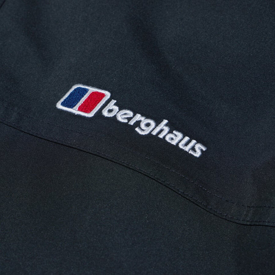 los hombres de la cornisa de gore-tex interactivo de la chaqueta - negro berghaus