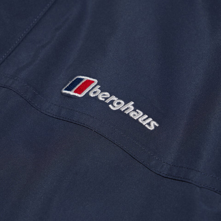 los hombres de la cornisa de gore-tex interactivo de la chaqueta - azul oscuro berghaus