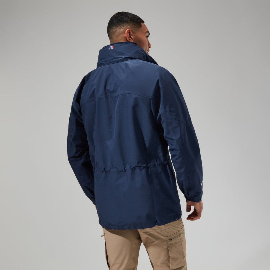 los hombres de la cornisa de gore-tex interactivo de la chaqueta - azul oscuro berghaus