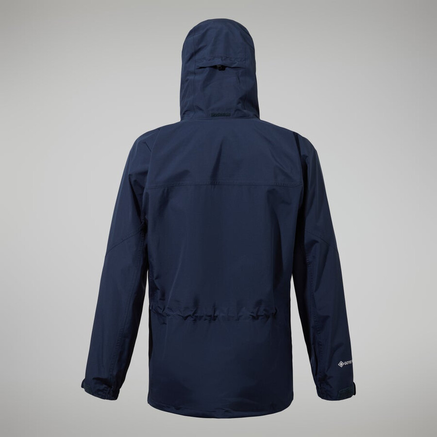 los hombres de la cornisa de gore-tex interactivo de la chaqueta - azul oscuro berghaus