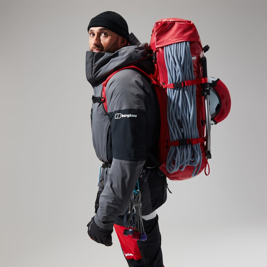 los hombres del mtn guía de gore-tex pro chaqueta grisnegro berghaus