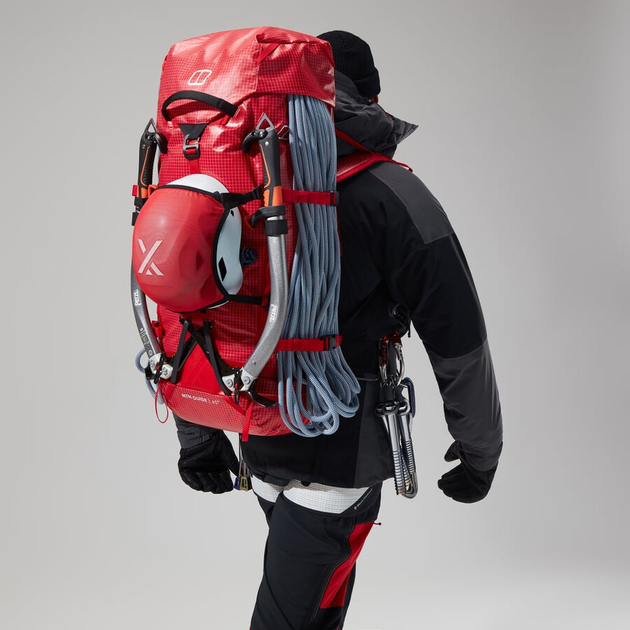los hombres del mtn guía de gore-tex pro chaqueta grisnegro berghaus