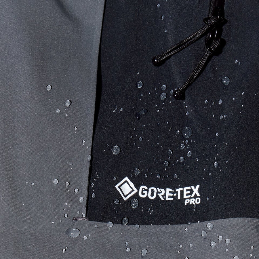 los hombres del mtn guía de gore-tex pro chaqueta grisnegro berghaus
