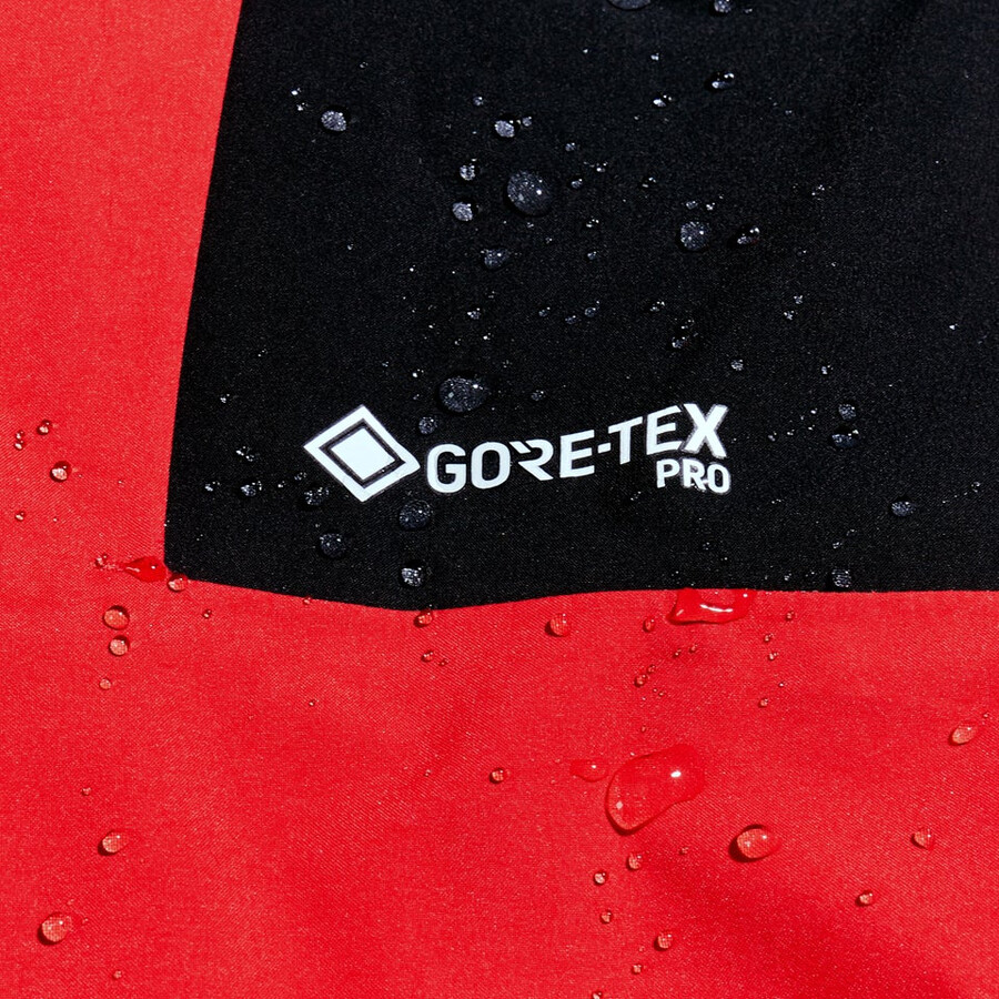 los hombres del mtn guía de gore-tex pro de la chaqueta - rojonegro berghaus