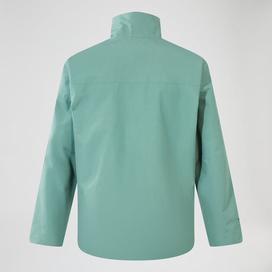 los hombres woodwalk impermeable chaqueta - verde berghaus