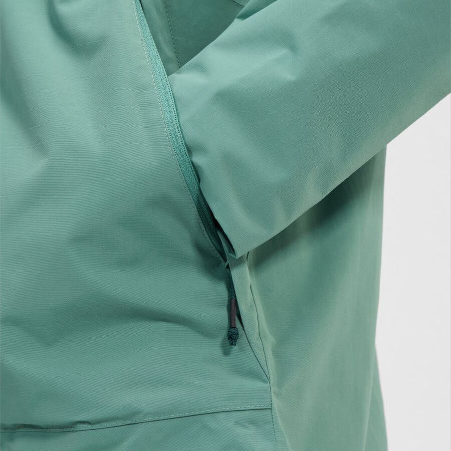 los hombres woodwalk impermeable chaqueta - verde berghaus