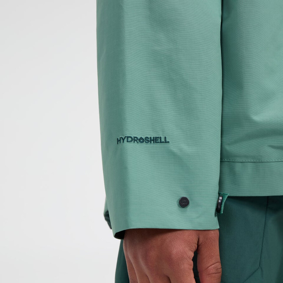 los hombres woodwalk impermeable chaqueta - verde berghaus