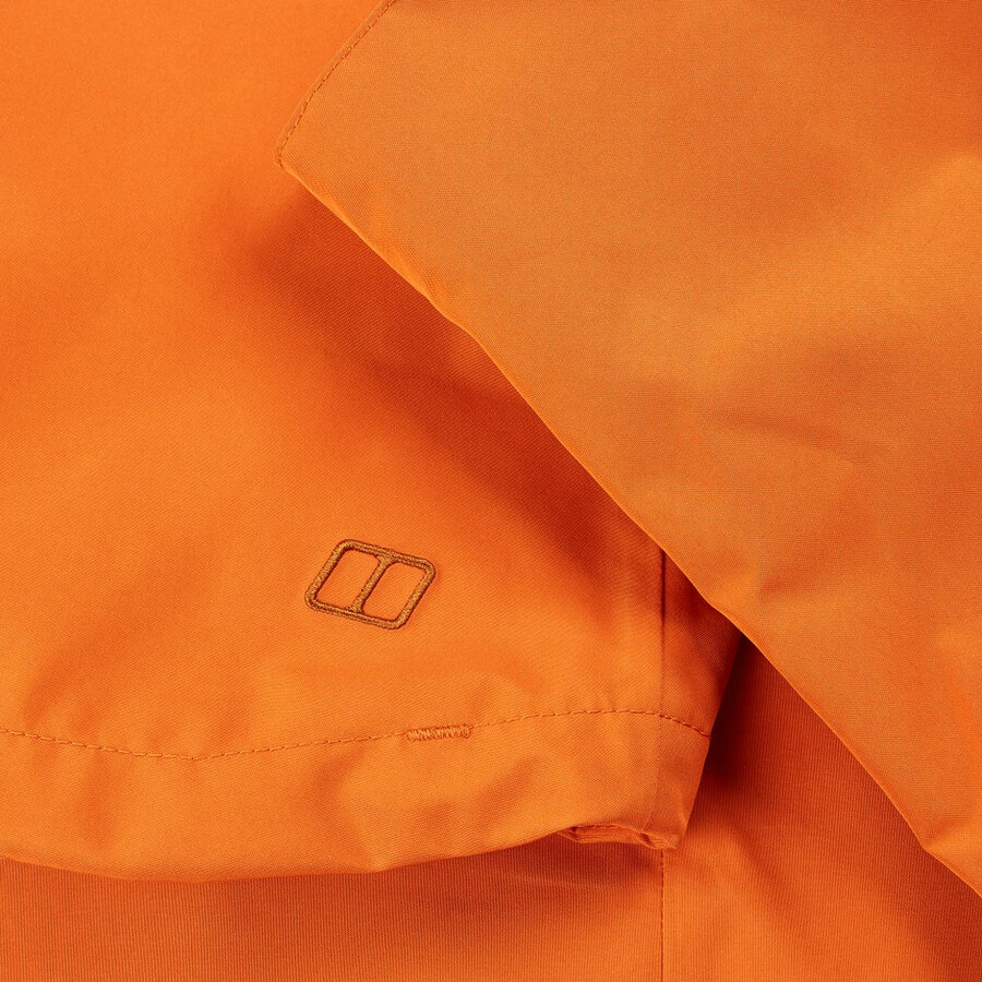 los hombres bramblfell interactivo de gore-tex impermeable chaqueta - naranja berghaus