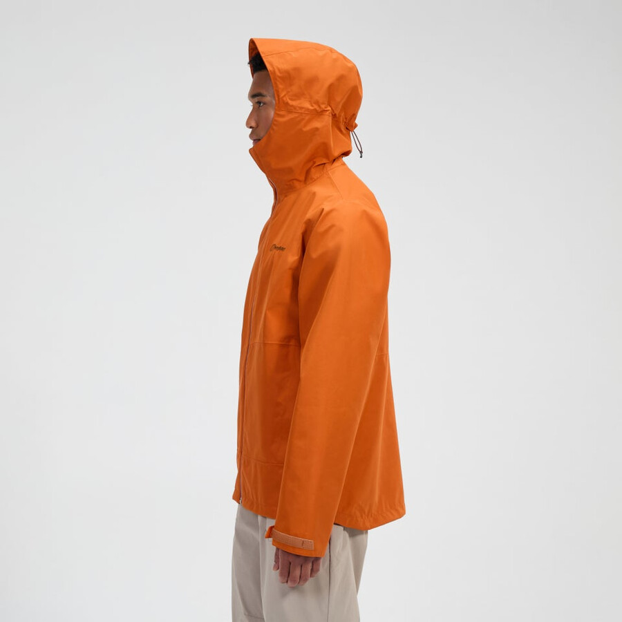 los hombres bramblfell interactivo de gore-tex impermeable chaqueta - naranja berghaus