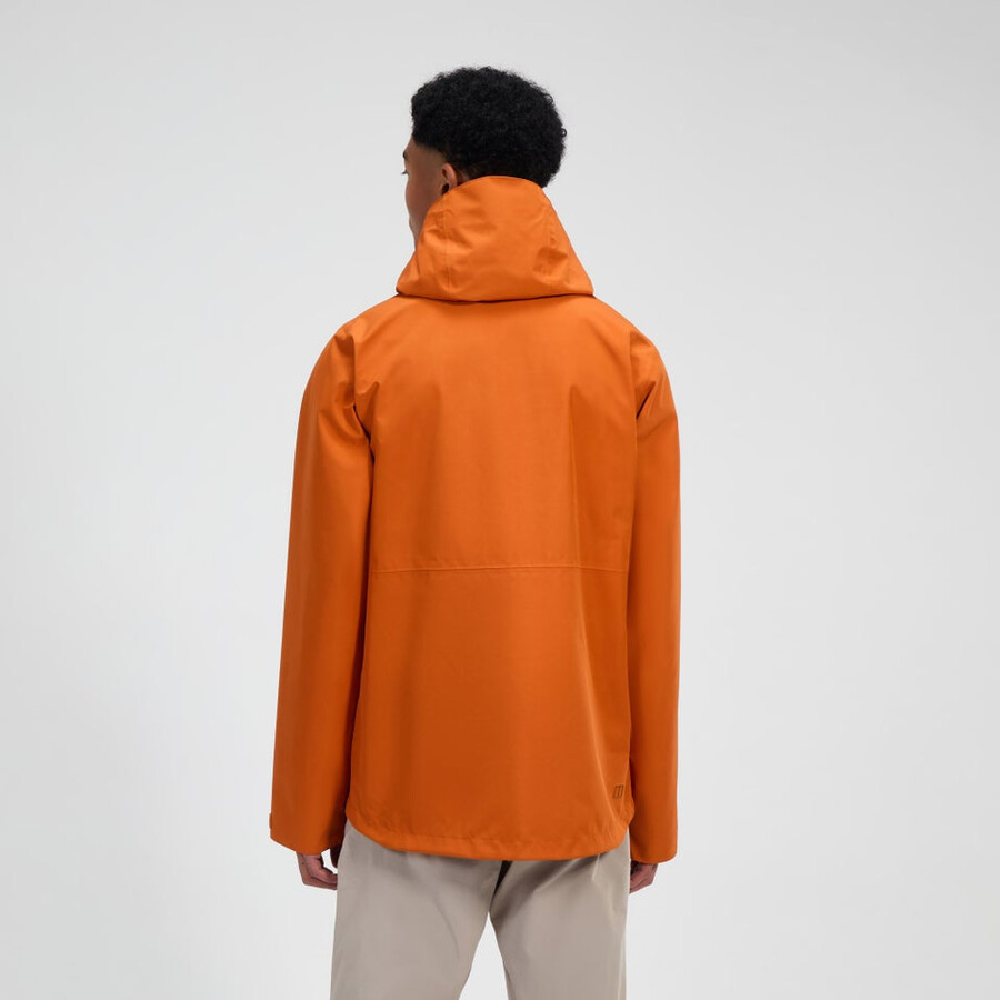 los hombres bramblfell interactivo de gore-tex impermeable chaqueta - naranja berghaus
