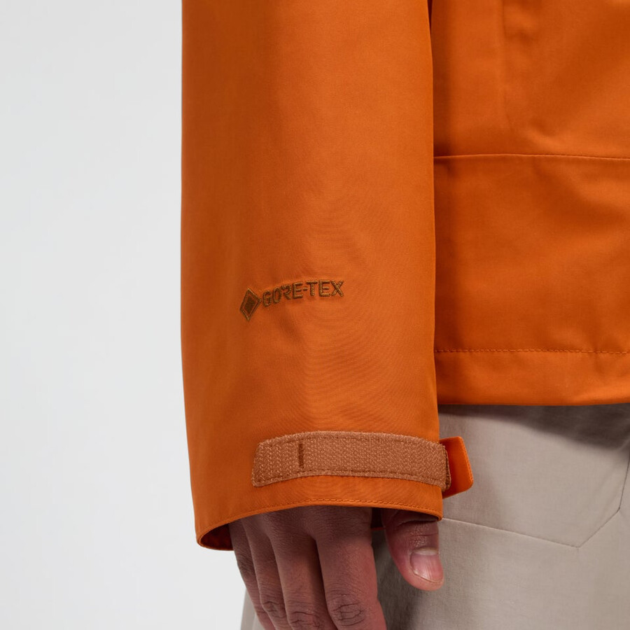 los hombres bramblfell interactivo de gore-tex impermeable chaqueta - naranja berghaus