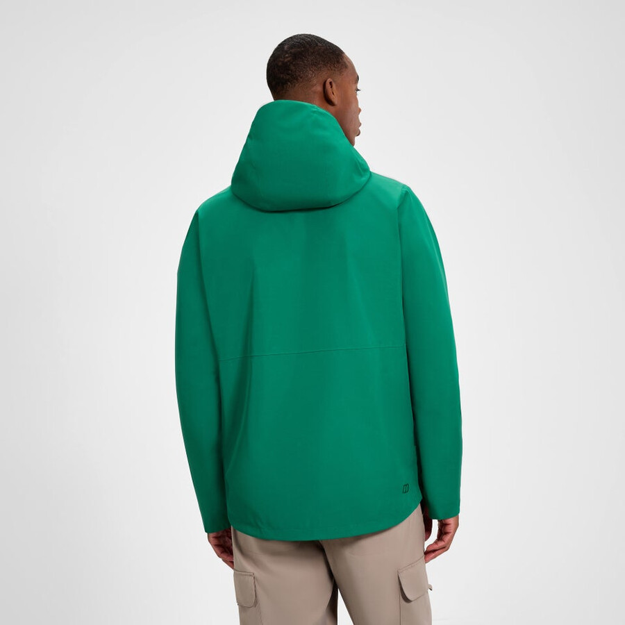 los hombres bramblfell interactivo de gore-tex impermeable chaqueta - verde berghaus