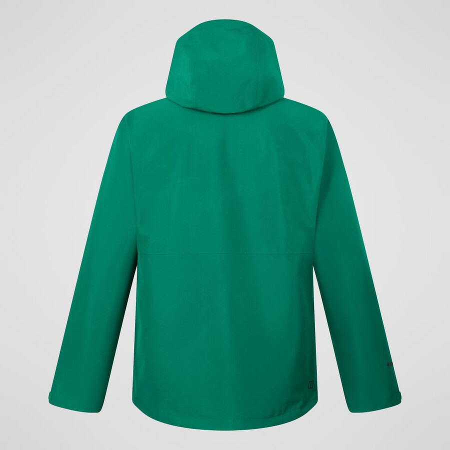 los hombres bramblfell interactivo de gore-tex impermeable chaqueta - verde berghaus