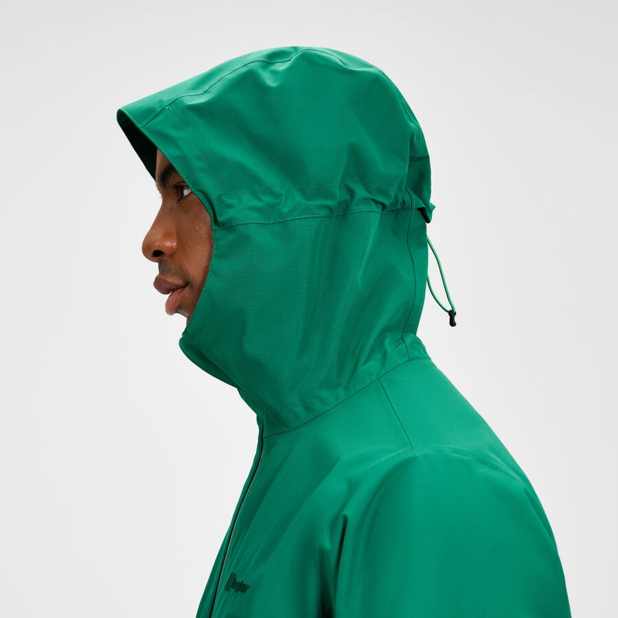 los hombres bramblfell interactivo de gore-tex impermeable chaqueta - verde berghaus