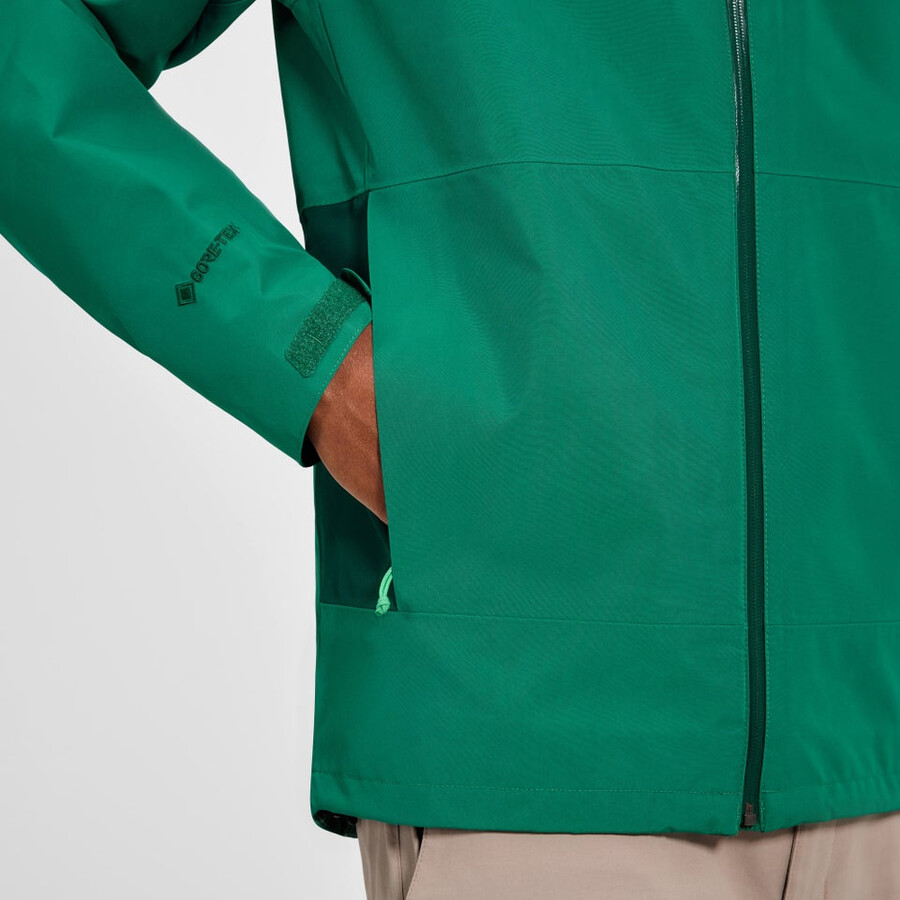 los hombres bramblfell interactivo de gore-tex impermeable chaqueta - verde berghaus