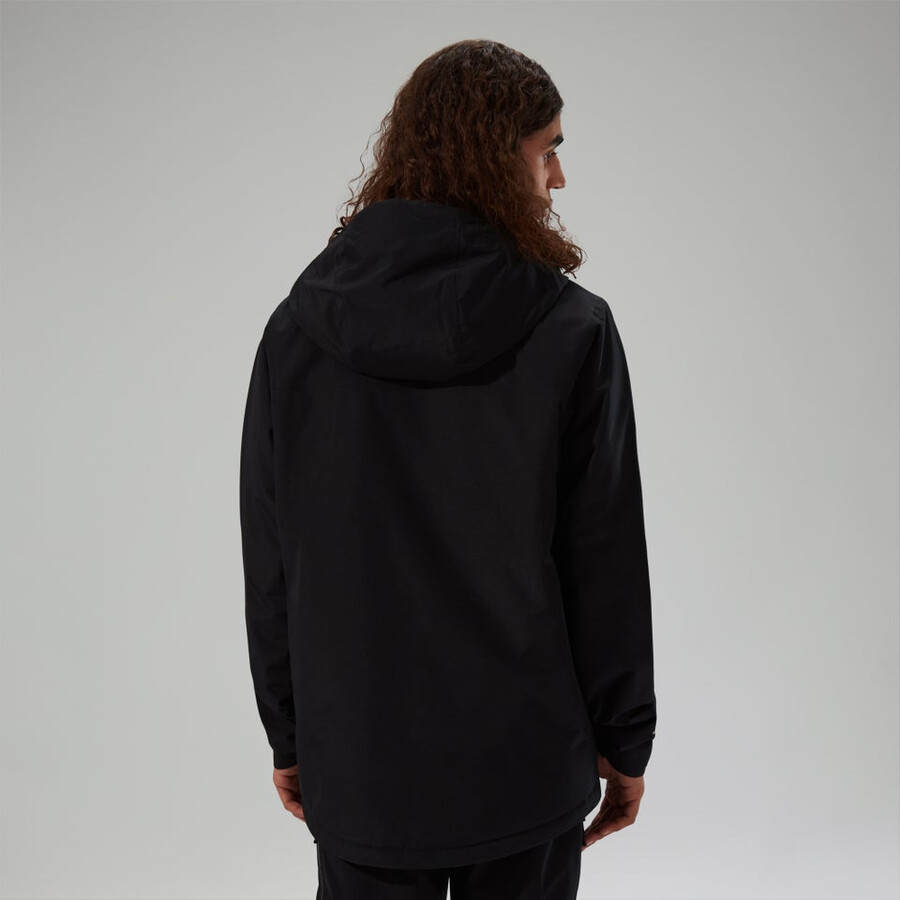 los hombres del diluvio pro 3.0 aislamiento impermeable chaqueta - negro berghaus