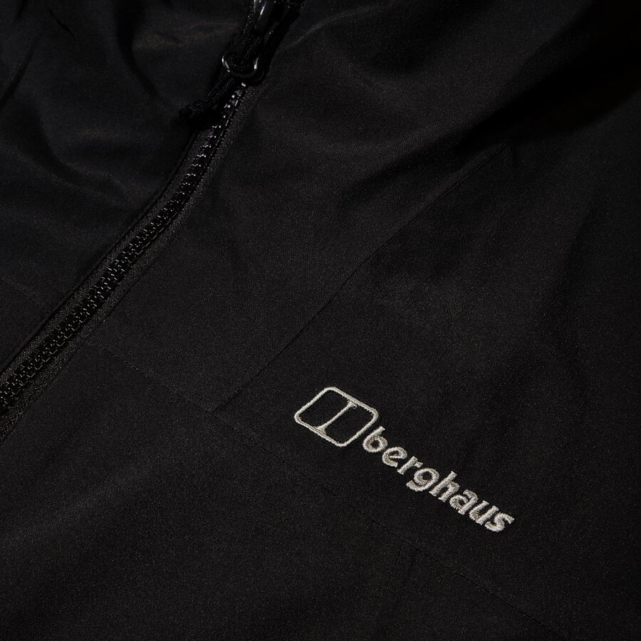 los hombres del diluvio pro 3.0 aislamiento impermeable chaqueta - negro berghaus