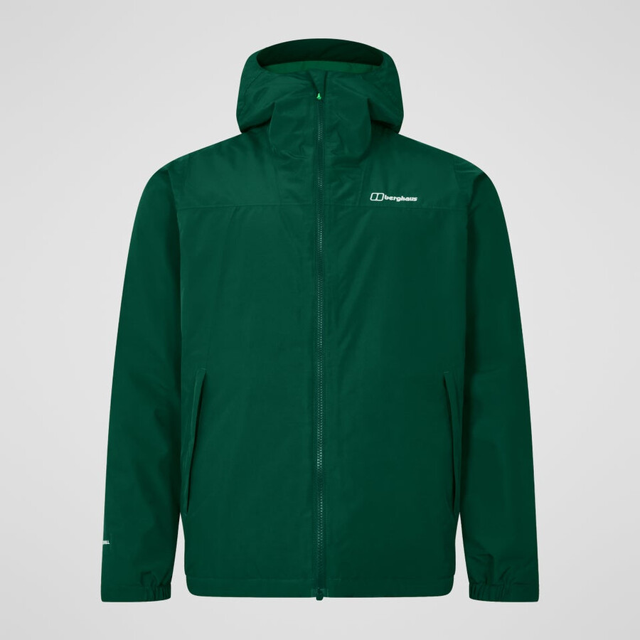 los hombres del diluvio pro 3.0 chaqueta de aislamiento - verde berghaus