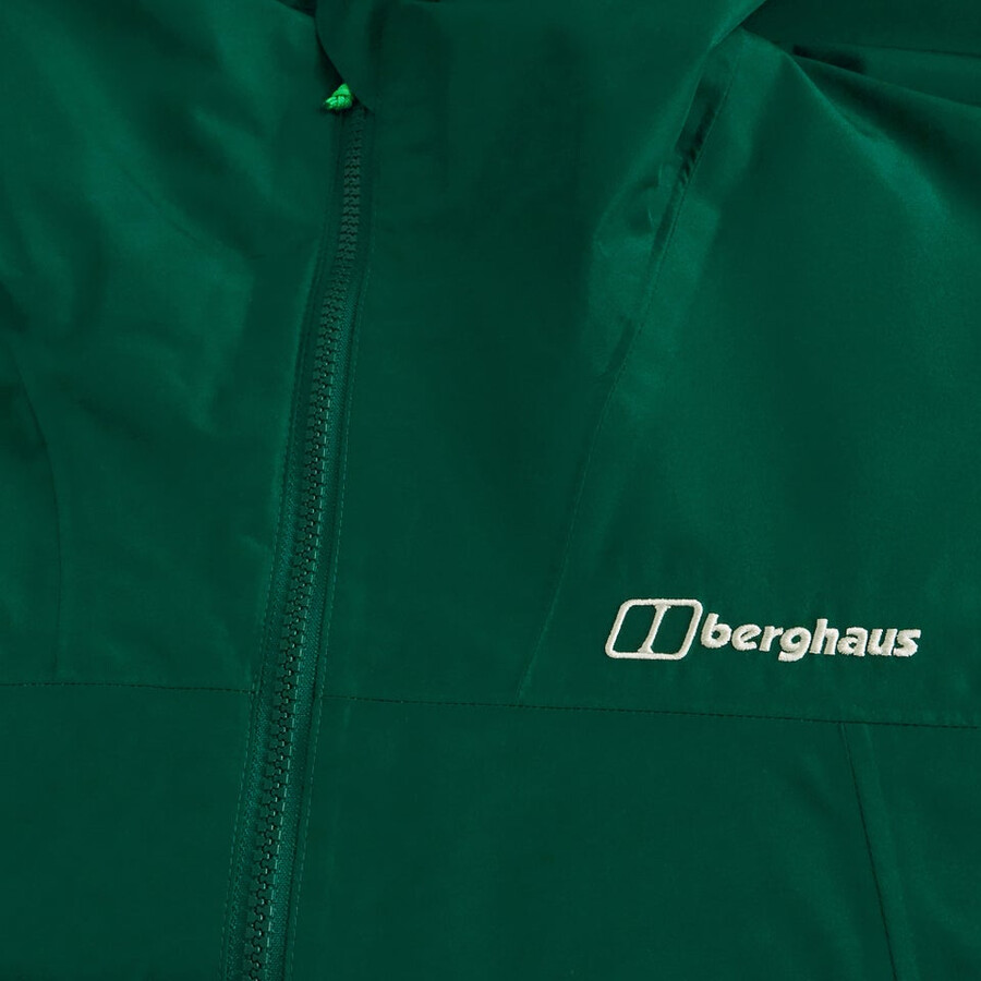 los hombres del diluvio pro 3.0 chaqueta de aislamiento - verde berghaus