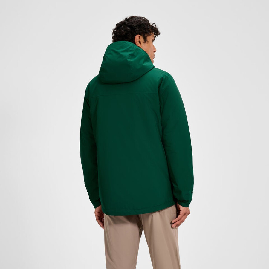 los hombres del diluvio pro 3.0 chaqueta de aislamiento - verde berghaus