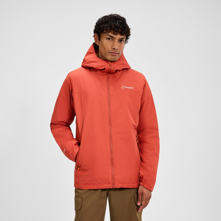los hombres del diluvio pro 3.0 chaqueta de aislamiento - naranja berghaus
