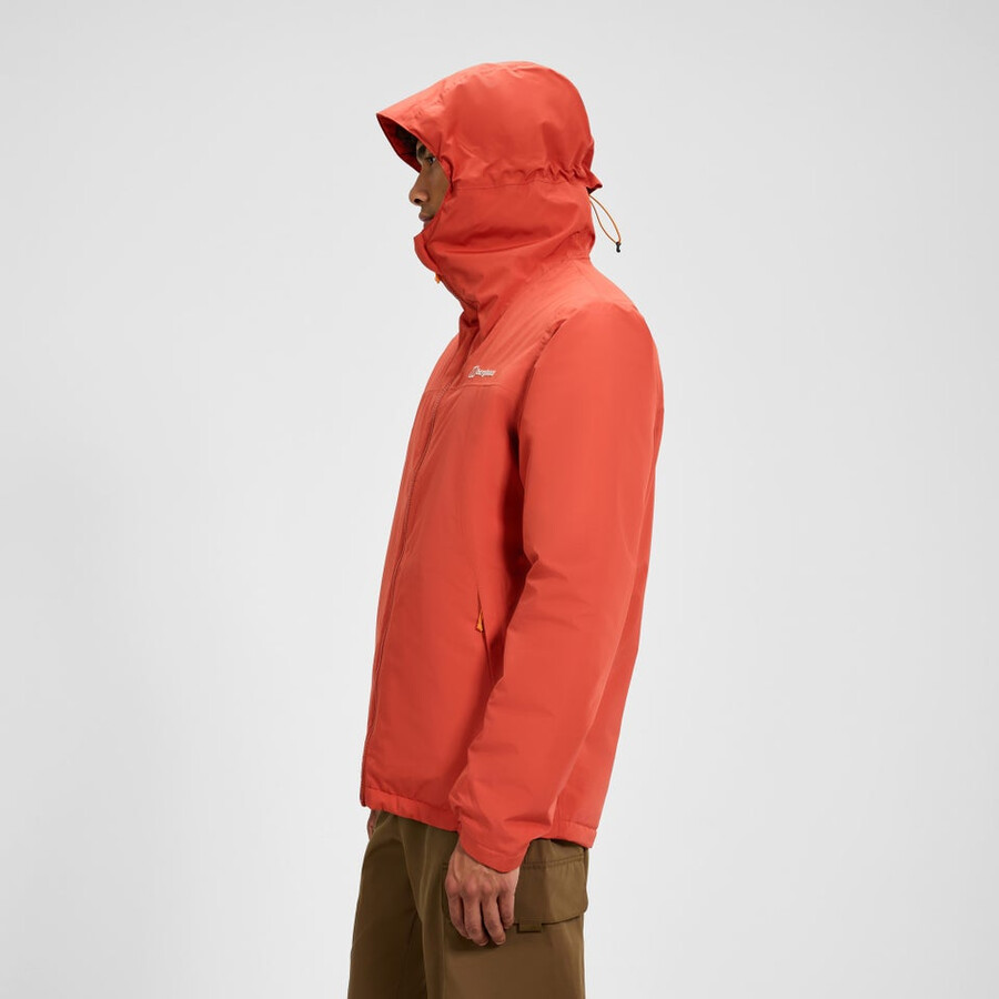los hombres del diluvio pro 3.0 chaqueta de aislamiento - naranja berghaus