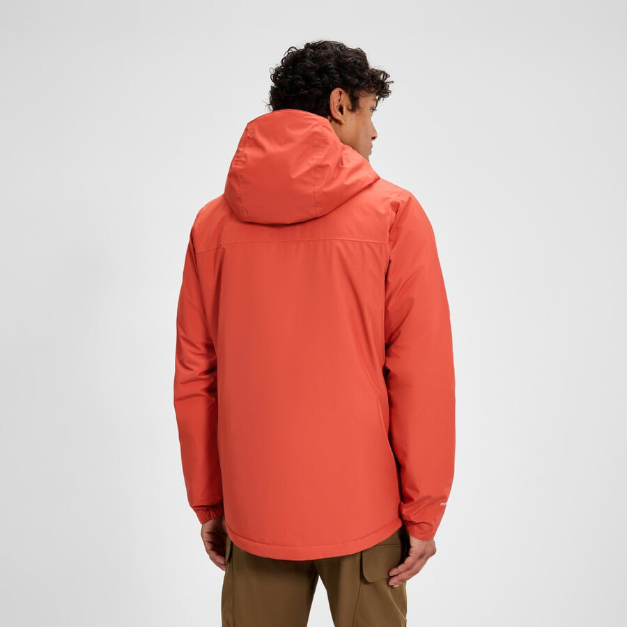 los hombres del diluvio pro 3.0 chaqueta de aislamiento - naranja berghaus