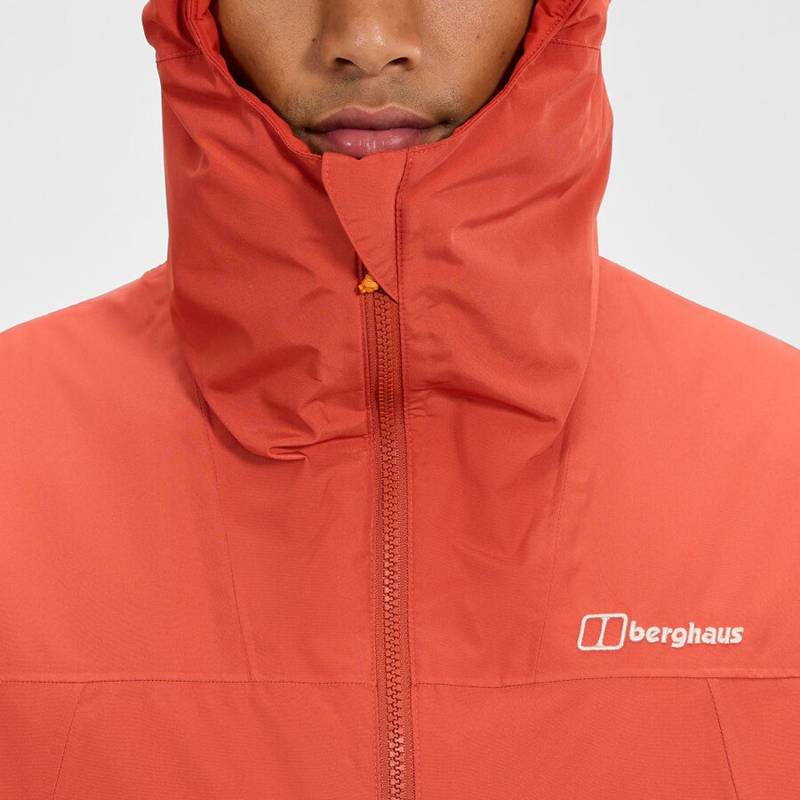 los hombres del diluvio pro 3.0 chaqueta de aislamiento - naranja berghaus