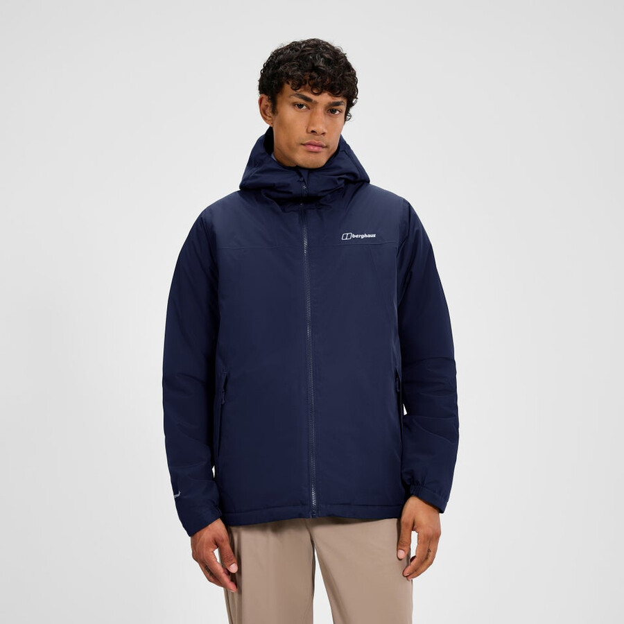 los hombres del diluvio pro 3.0 chaqueta de aislamiento - azul berghaus