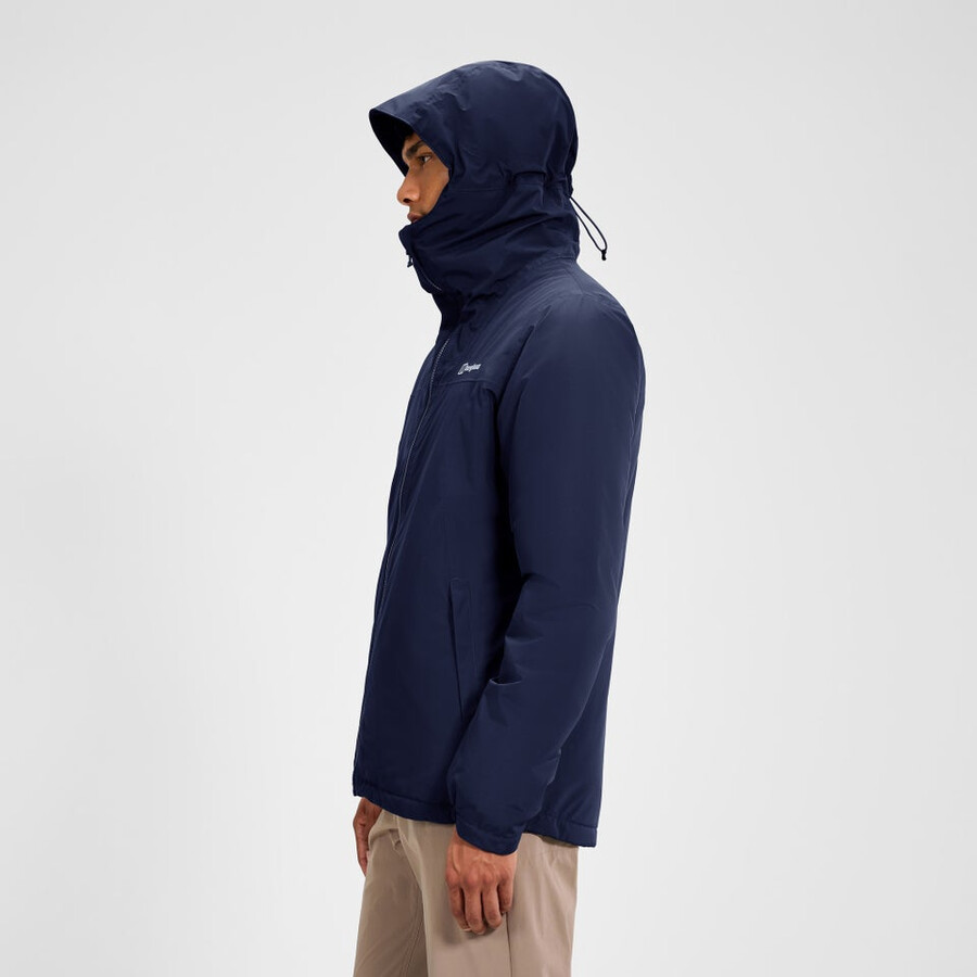 los hombres del diluvio pro 3.0 chaqueta de aislamiento - azul berghaus