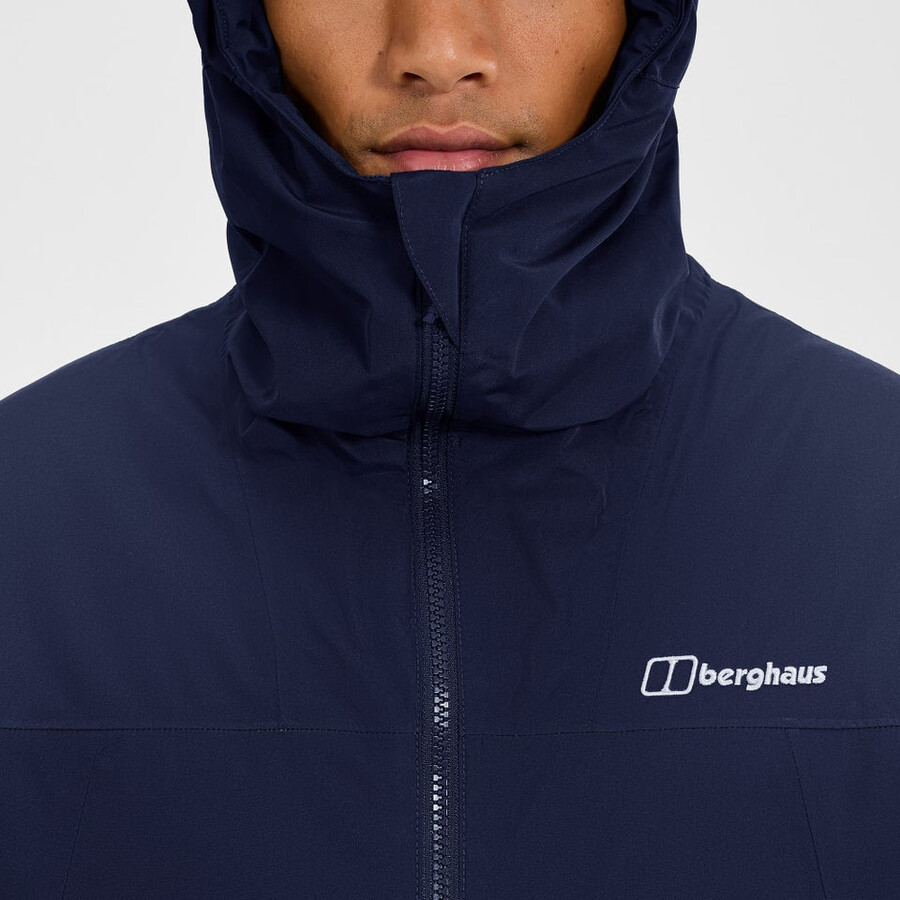 los hombres del diluvio pro 3.0 chaqueta de aislamiento - azul berghaus