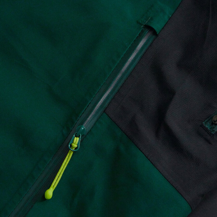 los hombres ridge-buscador impermeable chaqueta - verdenegro berghaus