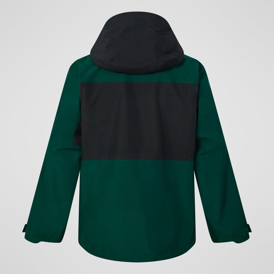 los hombres ridge-buscador impermeable chaqueta - verdenegro berghaus