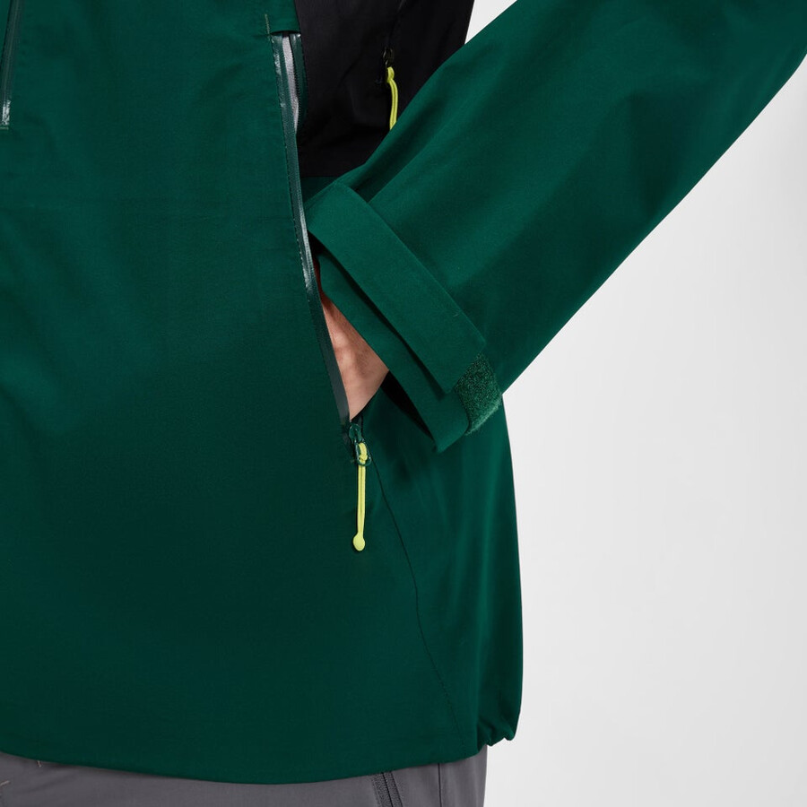 los hombres ridge-buscador impermeable chaqueta - verdenegro berghaus