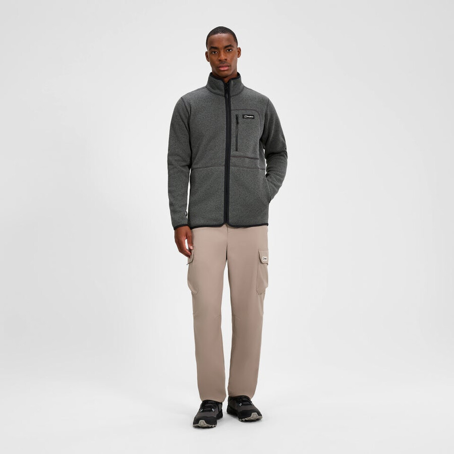 los hombres asterby interactivo de la chaqueta - negrogris berghaus