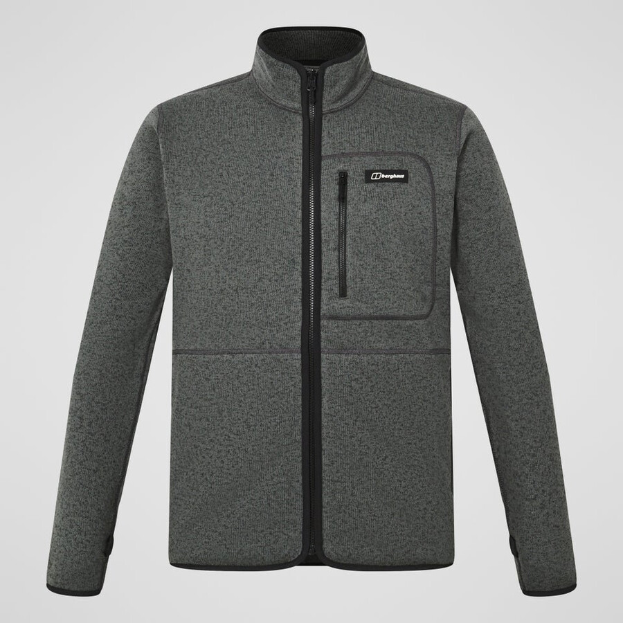los hombres asterby interactivo de la chaqueta - negrogris berghaus