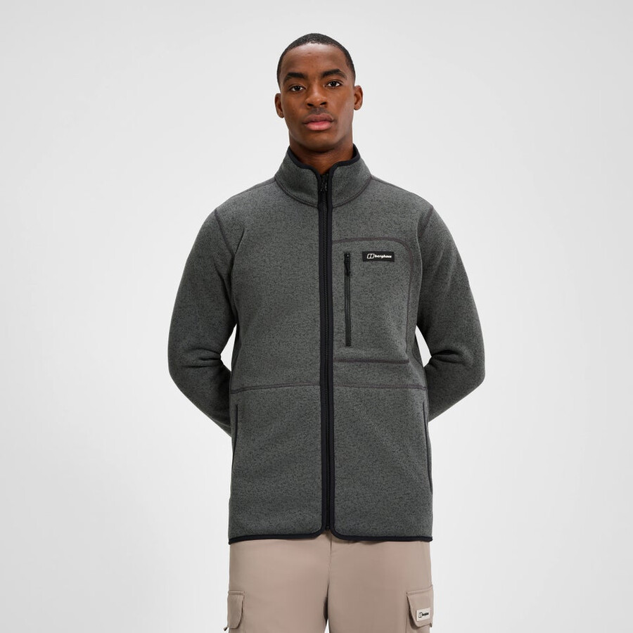 los hombres asterby interactivo de la chaqueta - negrogris berghaus