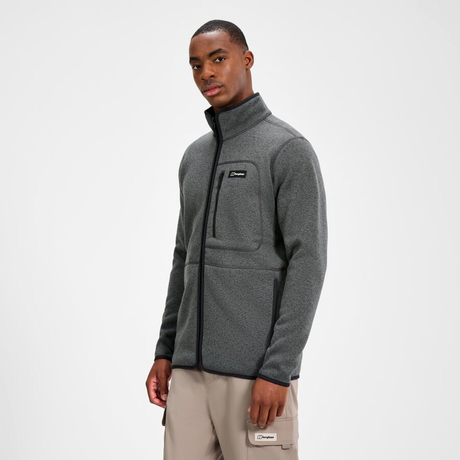 los hombres asterby interactivo de la chaqueta - negrogris berghaus