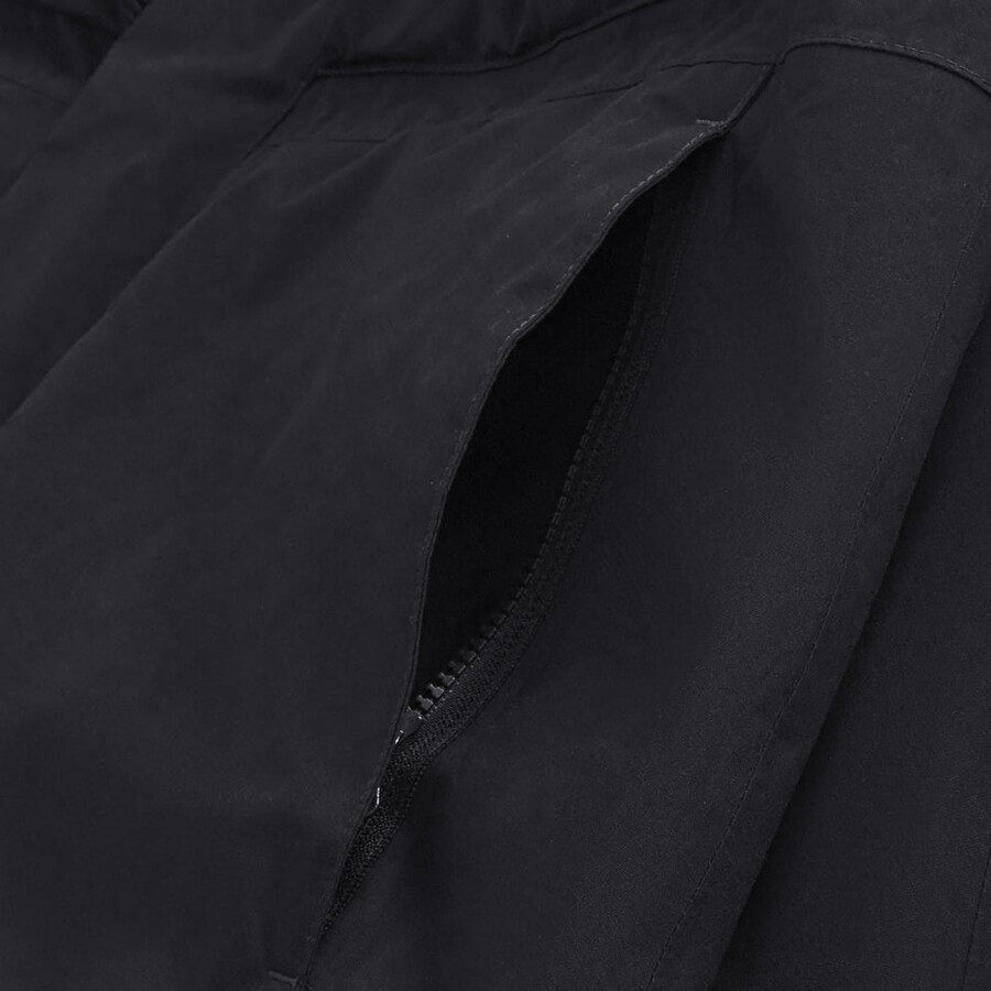 los hombres de fernly gore-tex down parka - negro berghaus