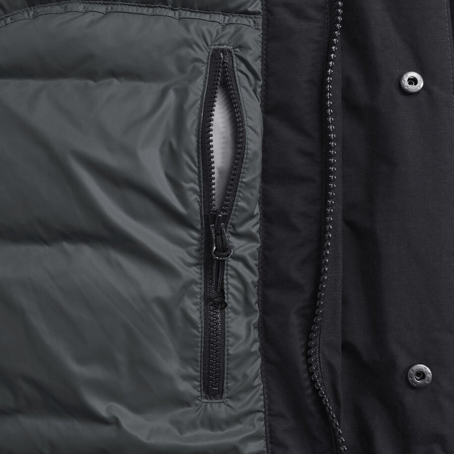 los hombres de fernly gore-tex down parka - negro berghaus