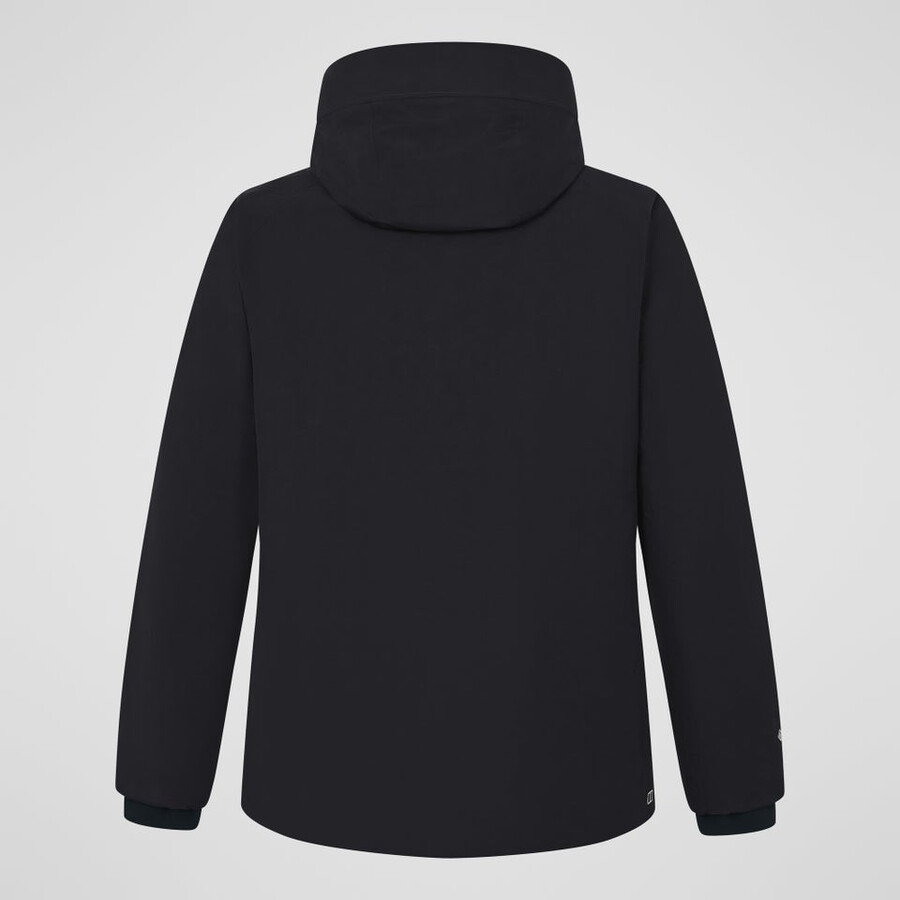 los hombres de fernly gore-tex down parka - negro berghaus