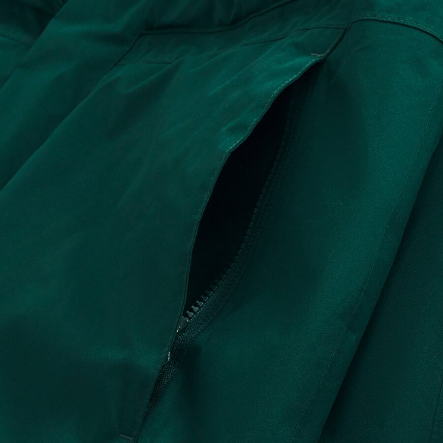 los hombres de fernly gore-tex abajo parka verde berghaus