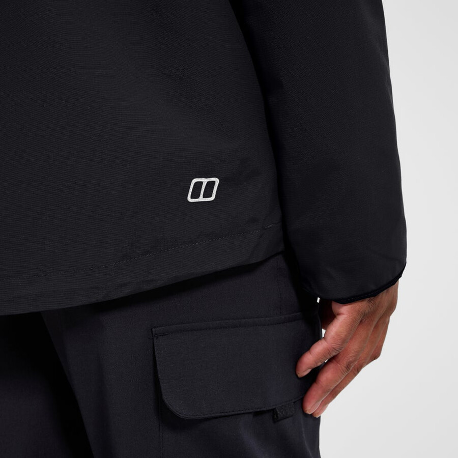 los hombres del escalador 2.0 interactivo de la chaqueta - negro berghaus