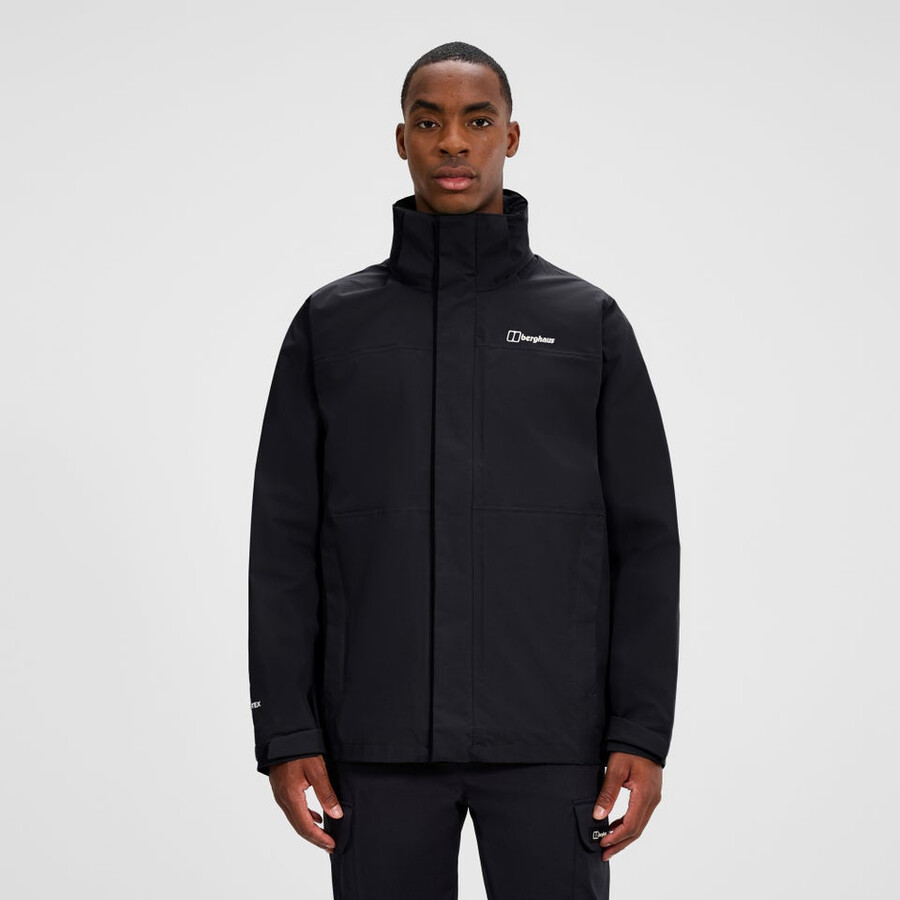 los hombres del escalador 2.0 interactivo de la chaqueta - negro berghaus