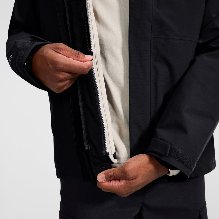 los hombres del escalador 2.0 interactivo de la chaqueta - negro berghaus